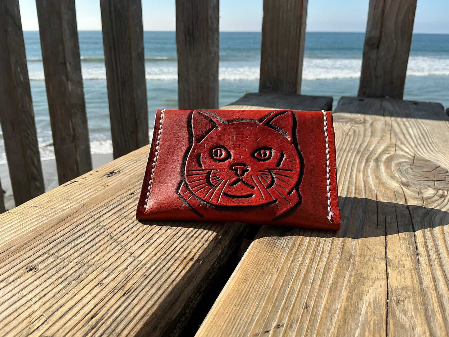 Kitty cat small card wallet.