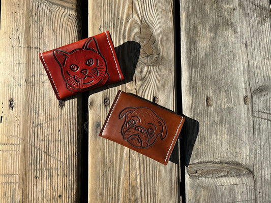 Kitty cat small card wallet.