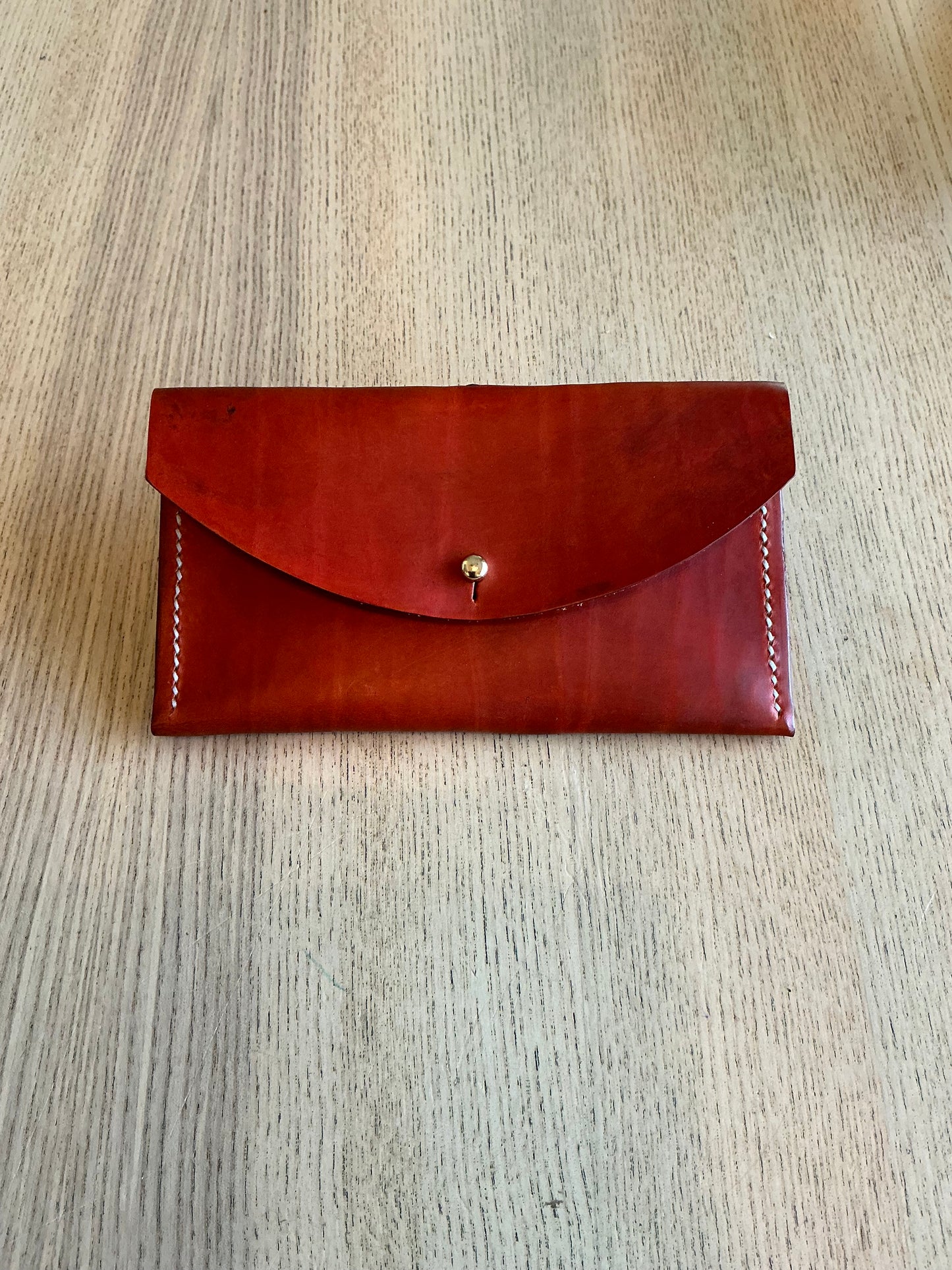 Willie leather clutch